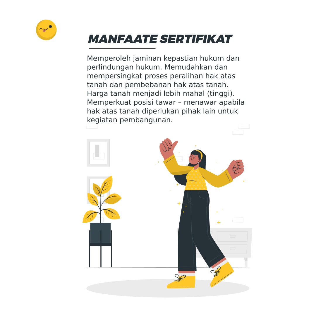 Manfaat sertifikat tanah